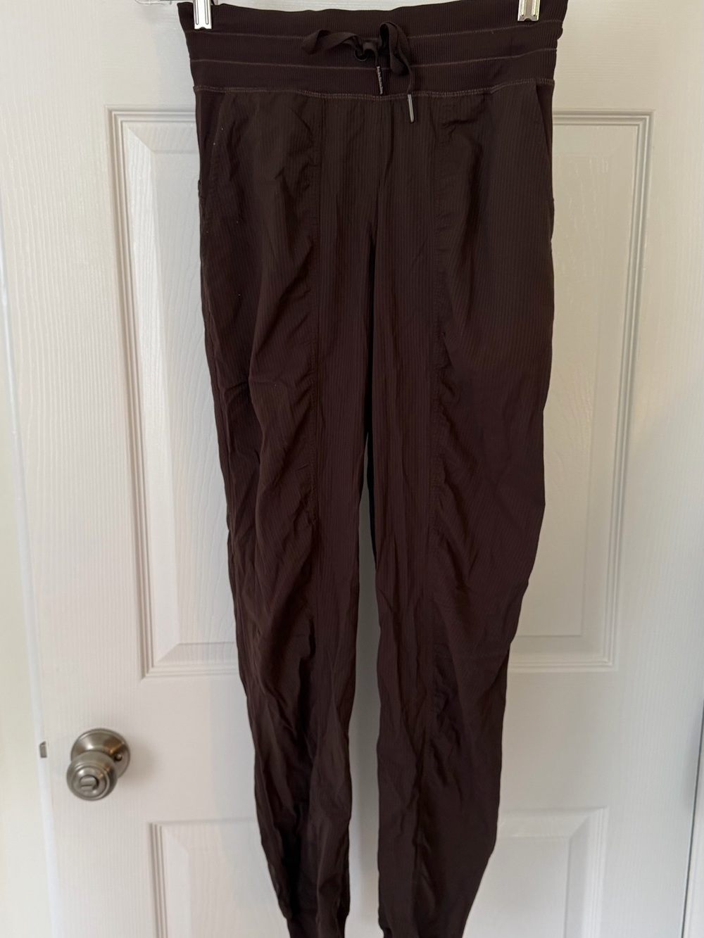 lululemon athletica Women's Brown Drawstring Track Joggers